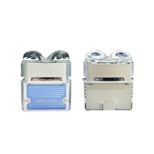 1.5 inch car headlight square dual light LED lens T104