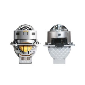 3.0 inch car headlight circular dual light LED lens R6